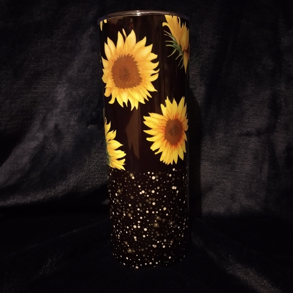 Sunflower tumbler